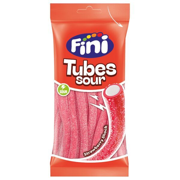 Fini Tubes Sour Strawberry 80g