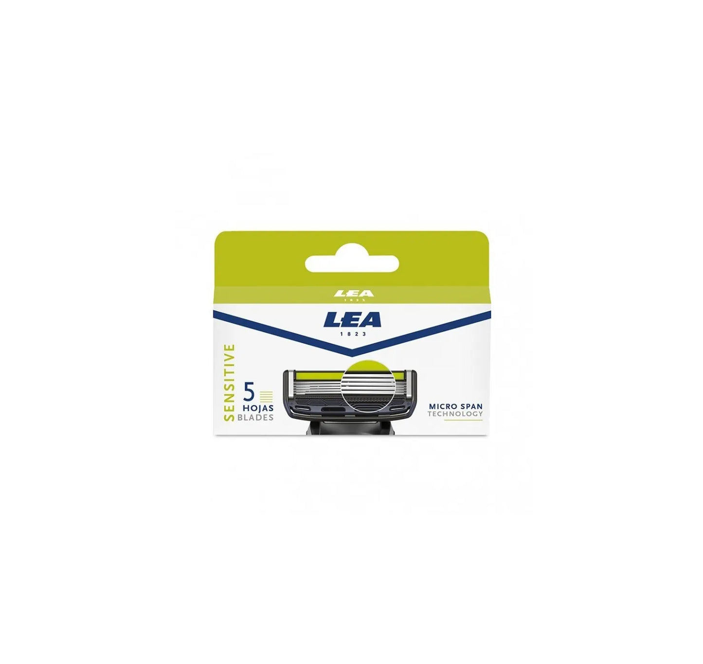 LEA LEA Sensitive-4 Rasierklingen Nachfüllpack 5 Stück für Rasiermesser Kosmetik