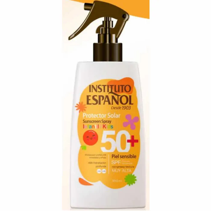 INSTITUTO ESPAÑOL Sunscreen Spray Kids Spf50+ 300 ml Sensitive Skin