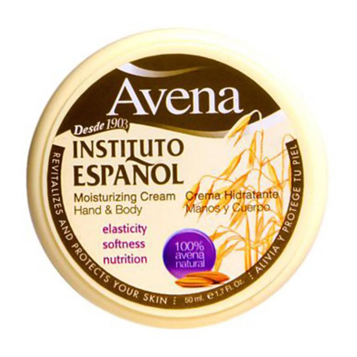 INSTITUTO ESPAÑOL INSTITUTO ESPAÑOL Avena Feuchtigkeitscreme 50 ml Gesichtscreme
