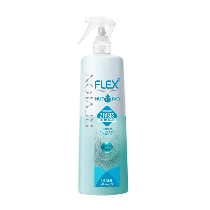 REVLON Flex 2-Phasen Conditioner Spray 400 ml Reichhaltig Ohne Ausspülen Normales Haar