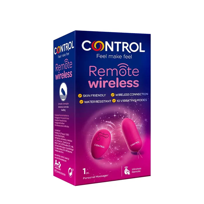 CONTROL CONTROL Wireless Fernbedienung Estimulador kabellos Kosmetik