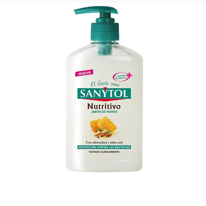 SANYTOL Nahrhafte Handseife 250 ml Flüssigseife für die Handpflege