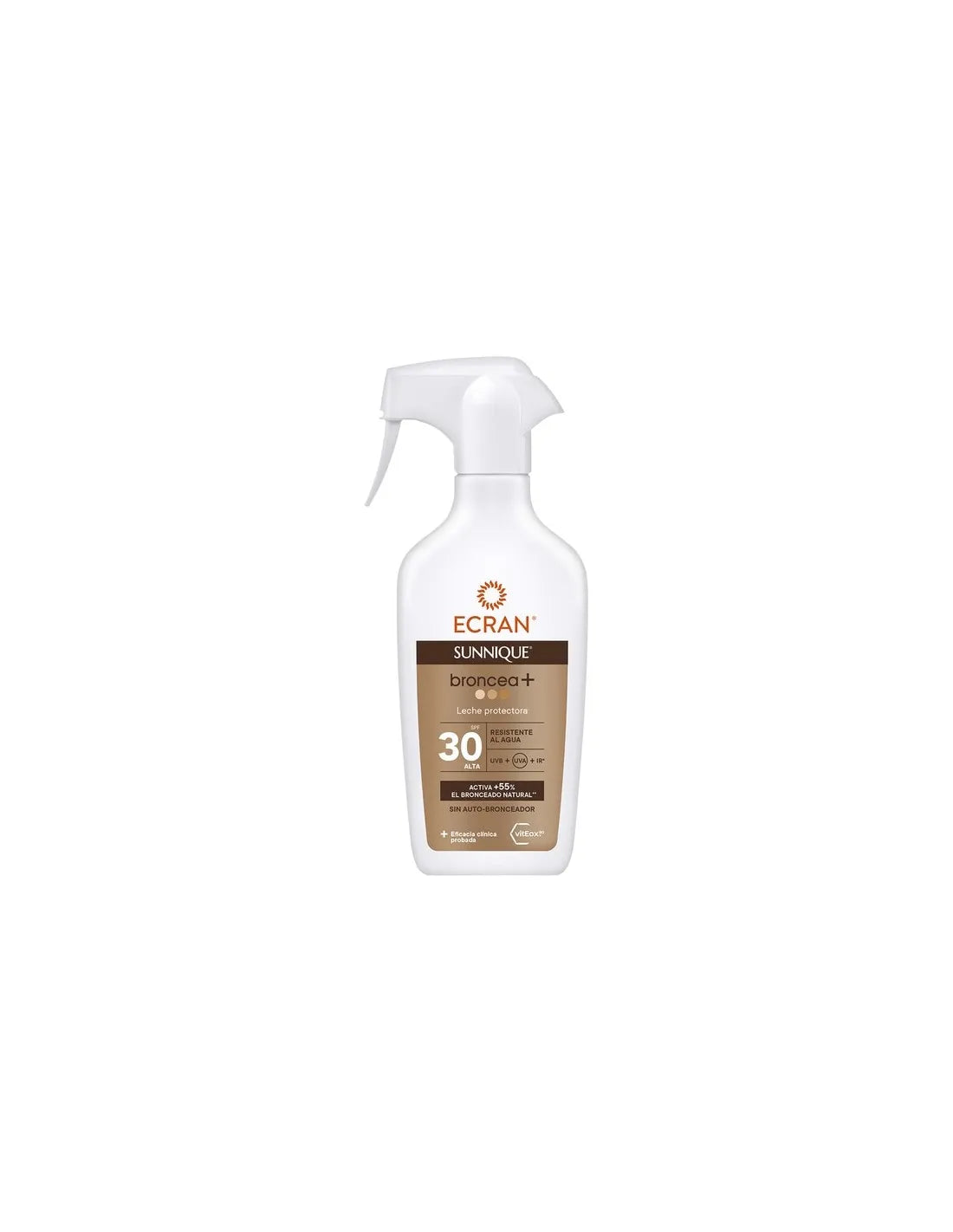 ECRAN Sunnique Broncea Pistola Sonnenschutz Spray SPF 30 270 ml Sonnenpflege