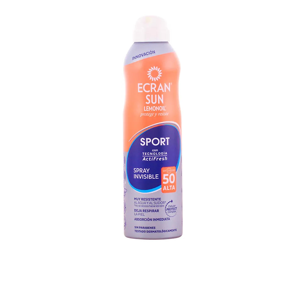 ECRAN ECRAN Sun Lemonoil Sport Invisible Spray Sonnenschutz SPF 50 250 ml Sonnenpflege