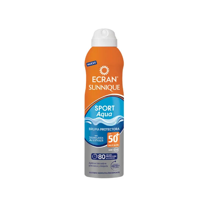 ECRAN Sunnique Sport Aqua Protection Mist SPF 50 Sonnenschutz 250 ml Sonnenpflege