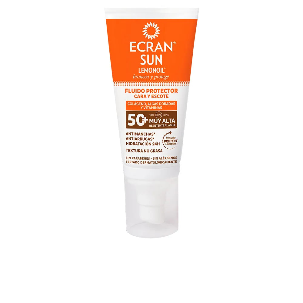 ECRAN ECRAN Sun Lemonoil Fluid für Gesicht und Hals SPF 50 50 ml Sonnenpflege