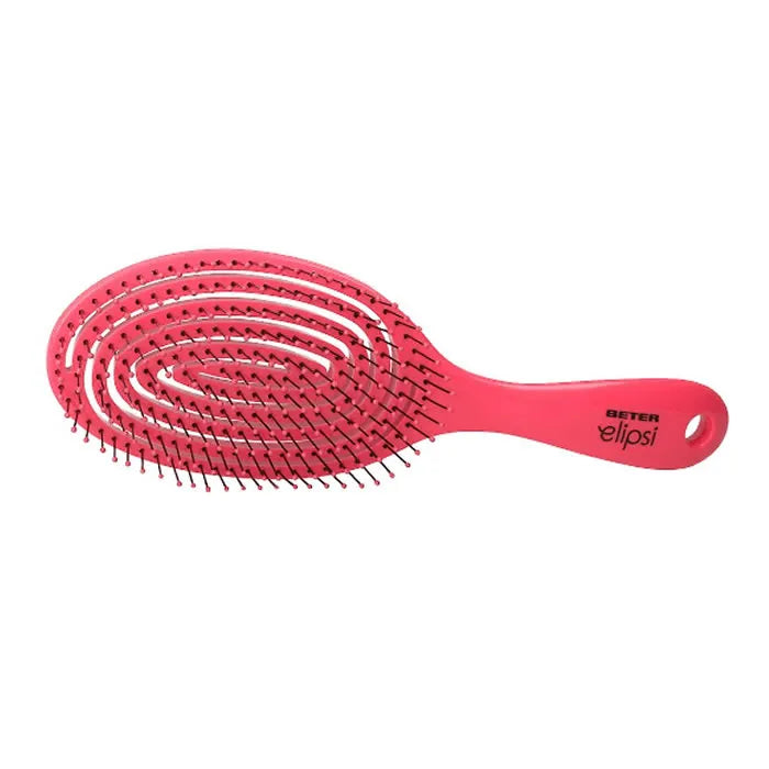 BETER BETER Elipsi Flexible Entwirrbürste Large Fuchsia Haarbürste Kosmetik