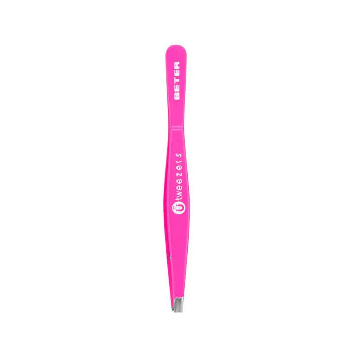 BETER Tweezers Magnetic Straight Tip Rosa Kosmetik