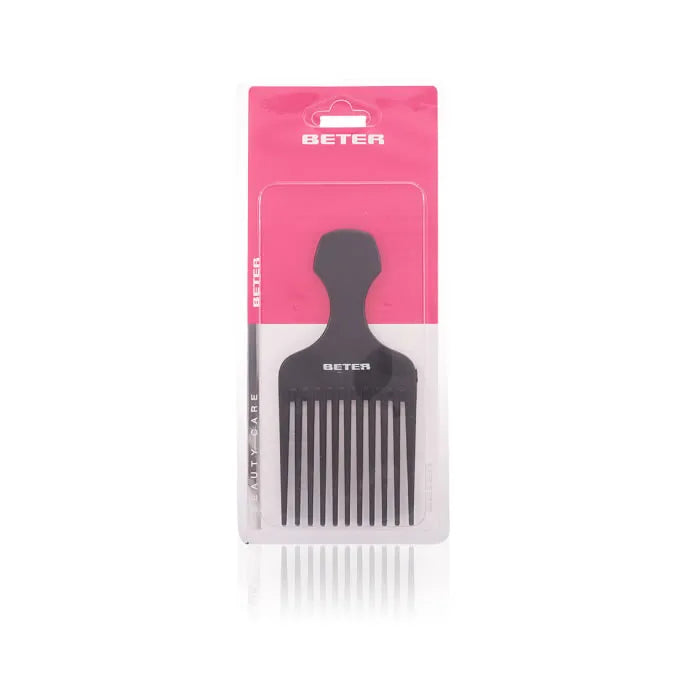 BETER BETER Double Prong Afro Kamm 18 cm Afro Comb Haarpflege Werkzeug Kosmetik