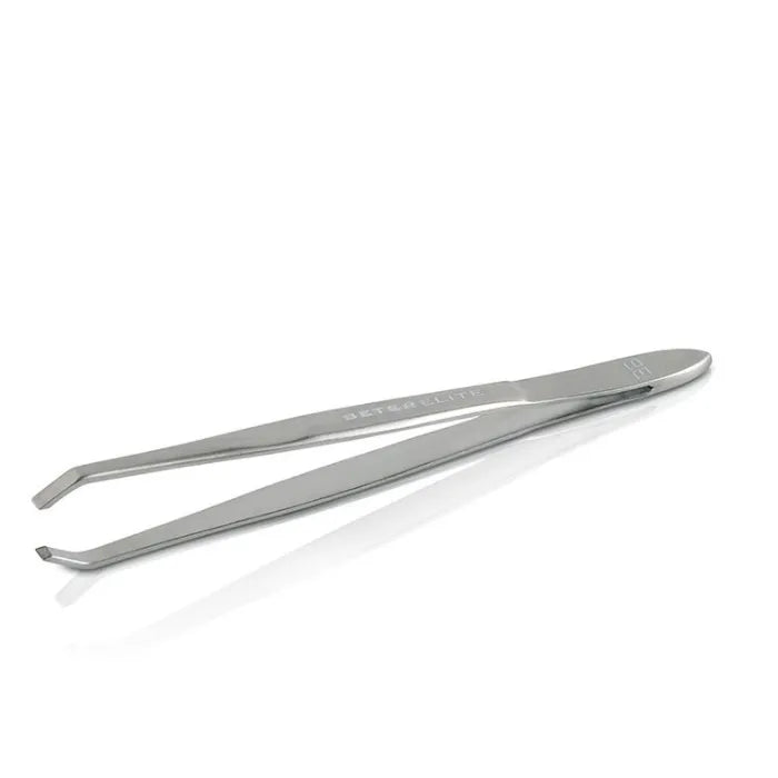 BETER Elite Satin Finish Pinzette mit Crab Point Spitze für präzises Zupfen Kosmetik