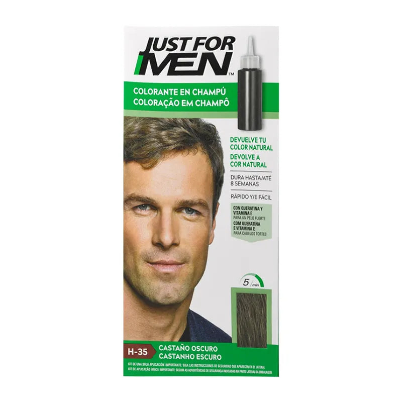 JUST FOR MEN JUST FOR MEN Colouring Shampoo Dark Brown Haarfarbe Shampoo für Männer