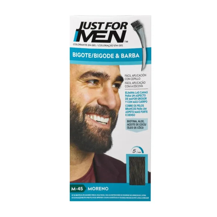 JUST FOR MEN Pins für Schnurrbart und Bart Braun 28,4 g Augenbrauen-Make-up