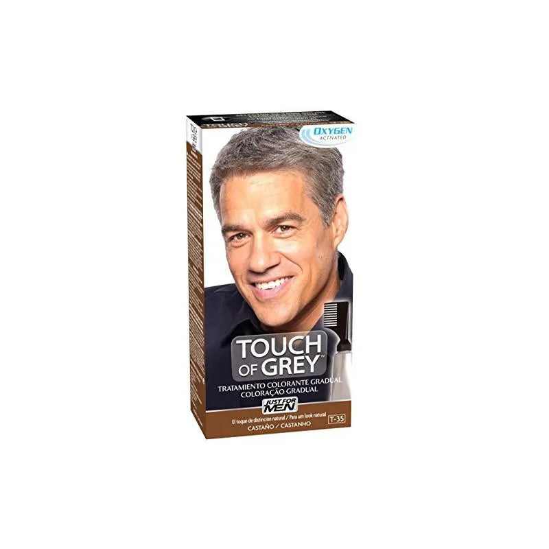 JUST FOR MEN JUST FOR MEN Touch Of Grey Haarfarbe Tono Castaño 40 g Kosmetik