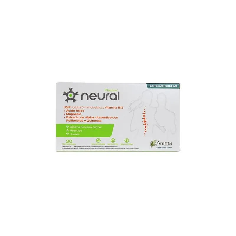 PHARMADIET PHARMADIET Neural Plactive Osteoarticular 30 Tabletten Nahrungsergänzung Kosmetik