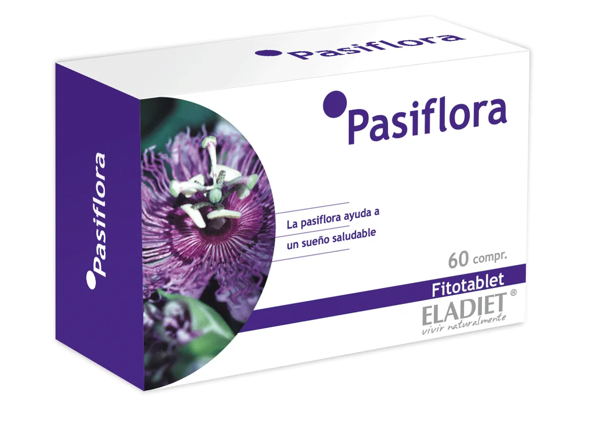 ELADIET ELADIET Fitotablet Pasiflora 330 mg 60 Tabletten Nahrungsergänzung Kosmetik