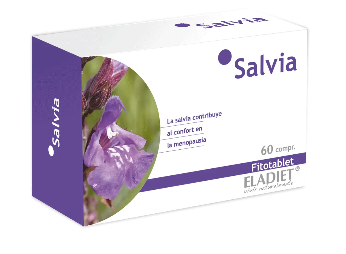 ELADIET ELADIET Salvia 60 Kapseln 330 mg Nahrungsergänzung Kosmetik