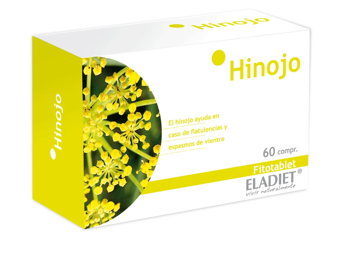 ELADIET ELADIET Hinojo 60 Tabletten 330 mg Nahrungsergänzungsmittel Kosmetik