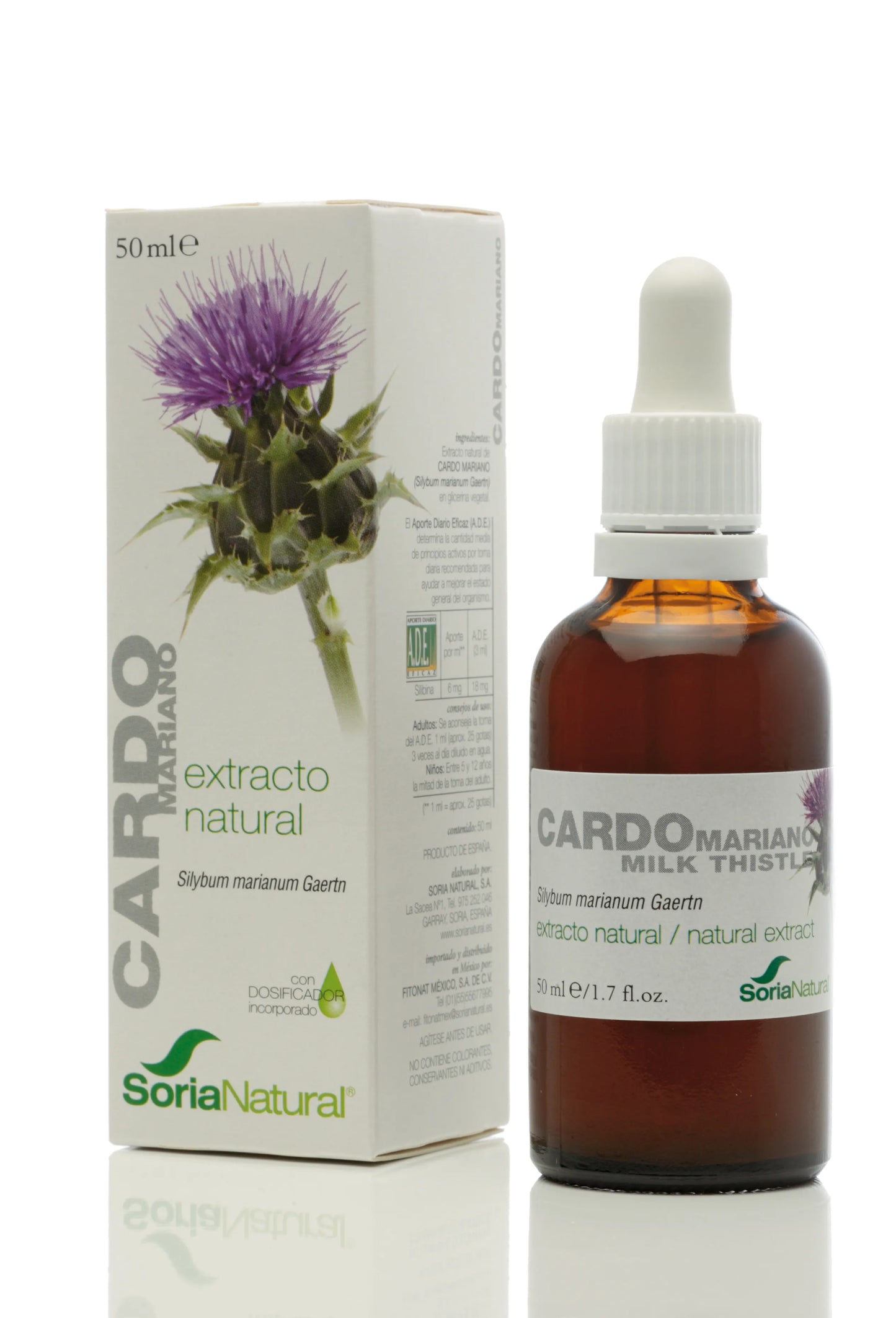 SORIA SORIA Extracto Cardo Mariano S XXI 50 ml Nahrungsergänzungsmittel Kosmetik
