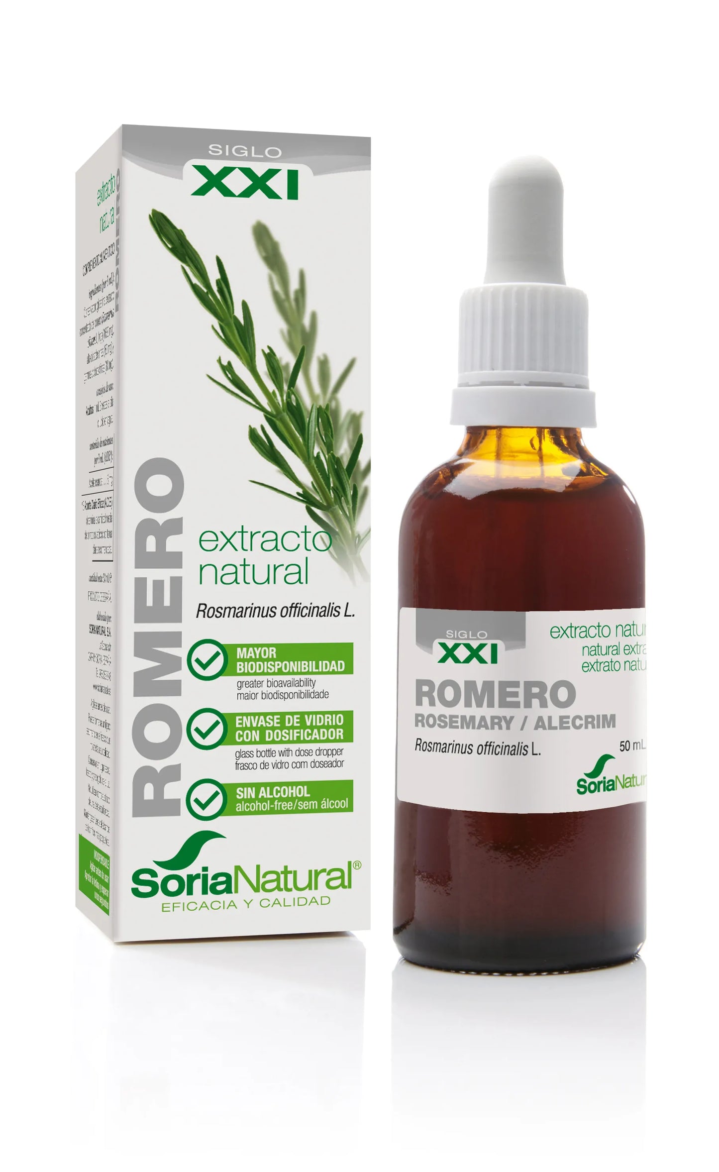 SORIA SORIA Extracto De Romero S XXI 50 ml Rosmarin Extrakt Kosmetikpflege