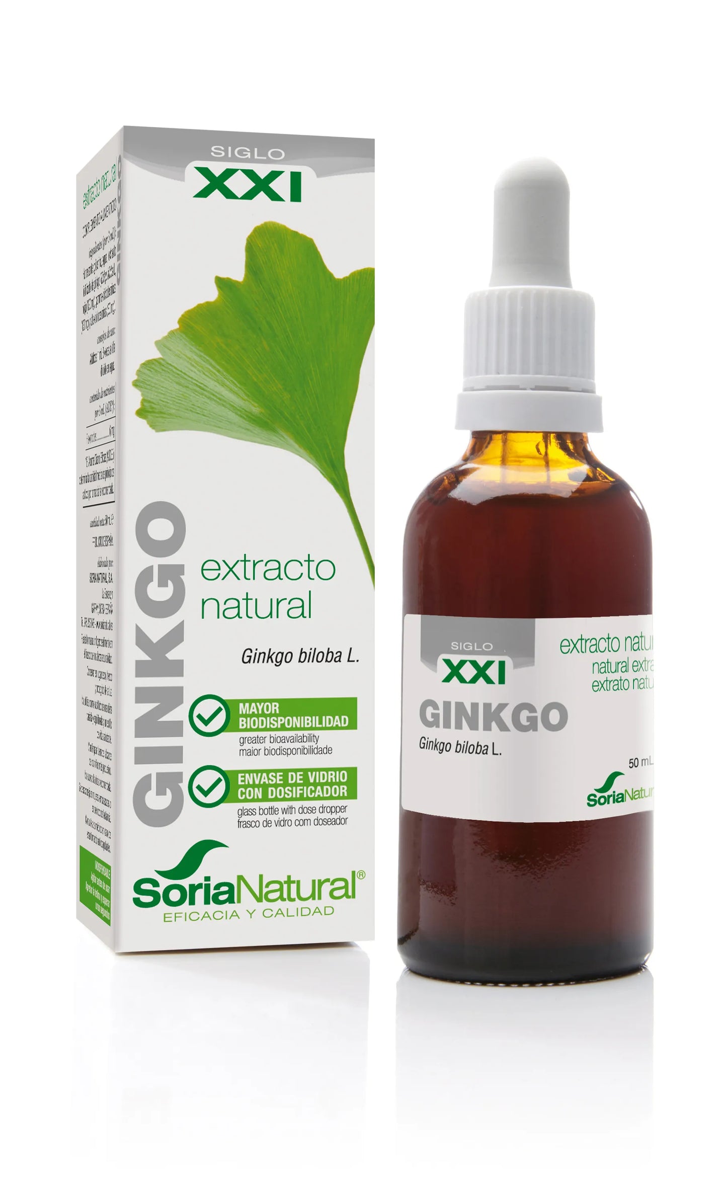 SORIA SORIA Ginkgo Biloba S XXI Extrakt 50 ml Kosmetikpflege