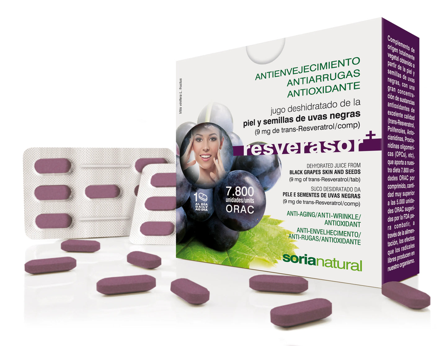 SORIA Soria Resverasor Plus 134 Mg 28 Comp Kosmetik