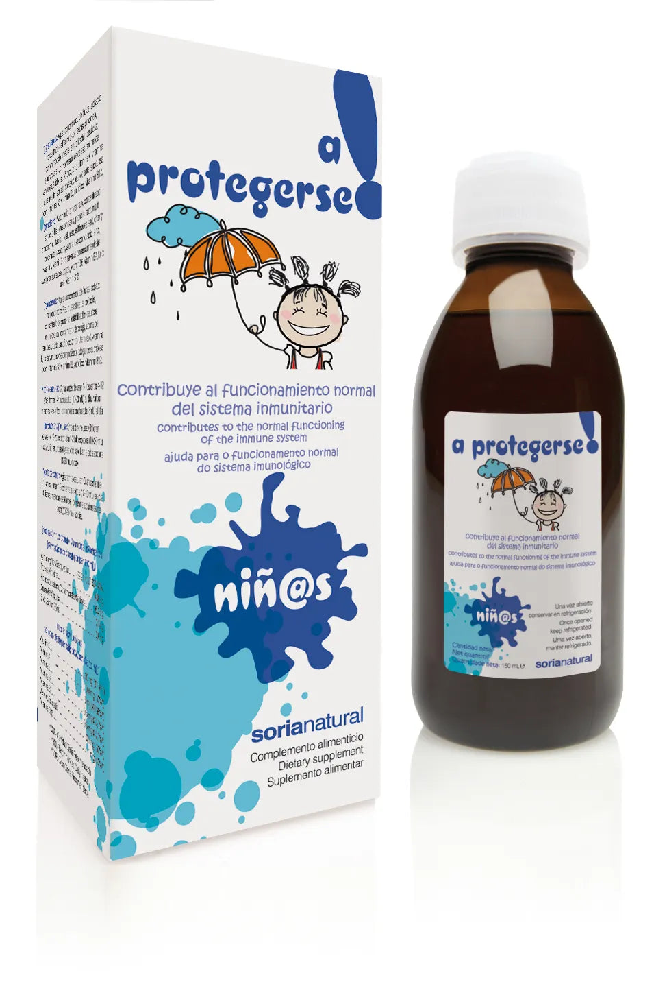 SORIA SORIA Jarabe Infantil A Protegerse 150 ml Kinder-Hustensaft Kosmetik