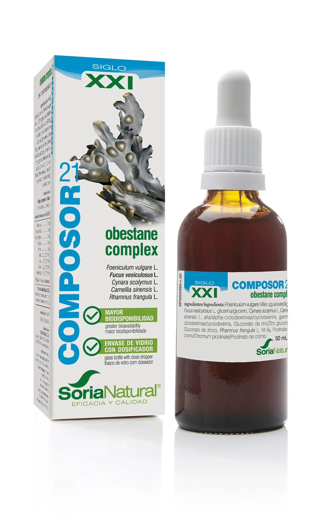 SORIA SORIA Composor 21 Obestane Comples S XXI 50 ml Kosmetikpflege