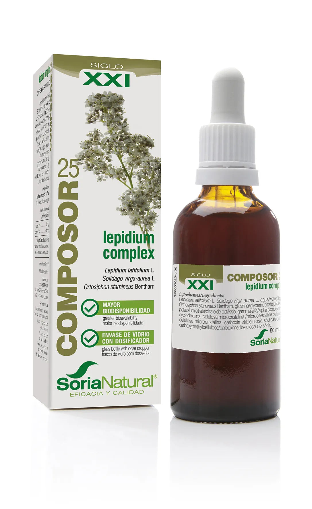SORIA SORIA Composor 25 Lepidiums XXI 50 ml Kosmetikprodukt