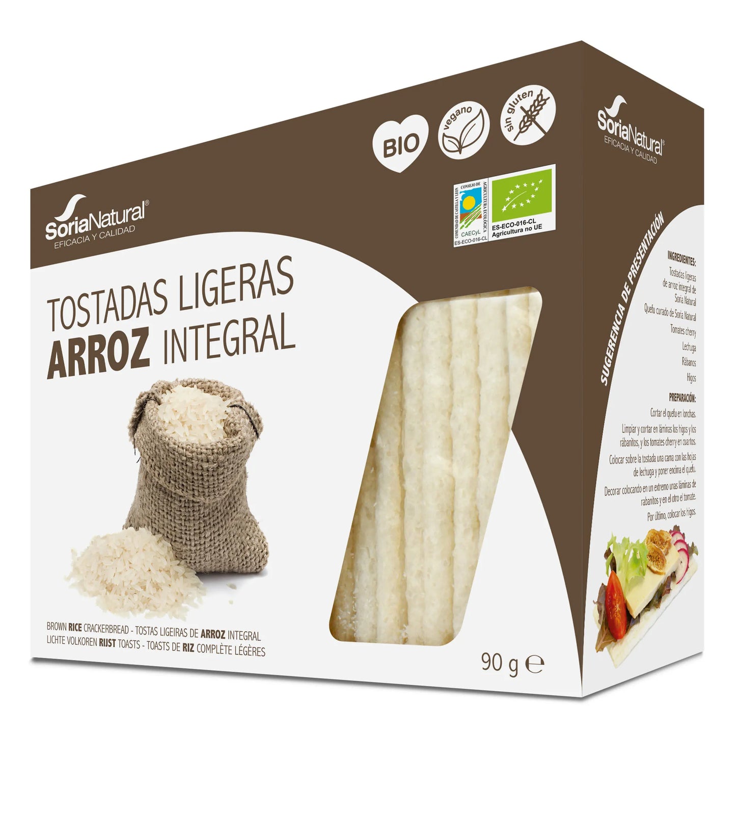ALECOSOR ALECOSOR Bio Reis-Tostadas 90 Gramm Kosmetik