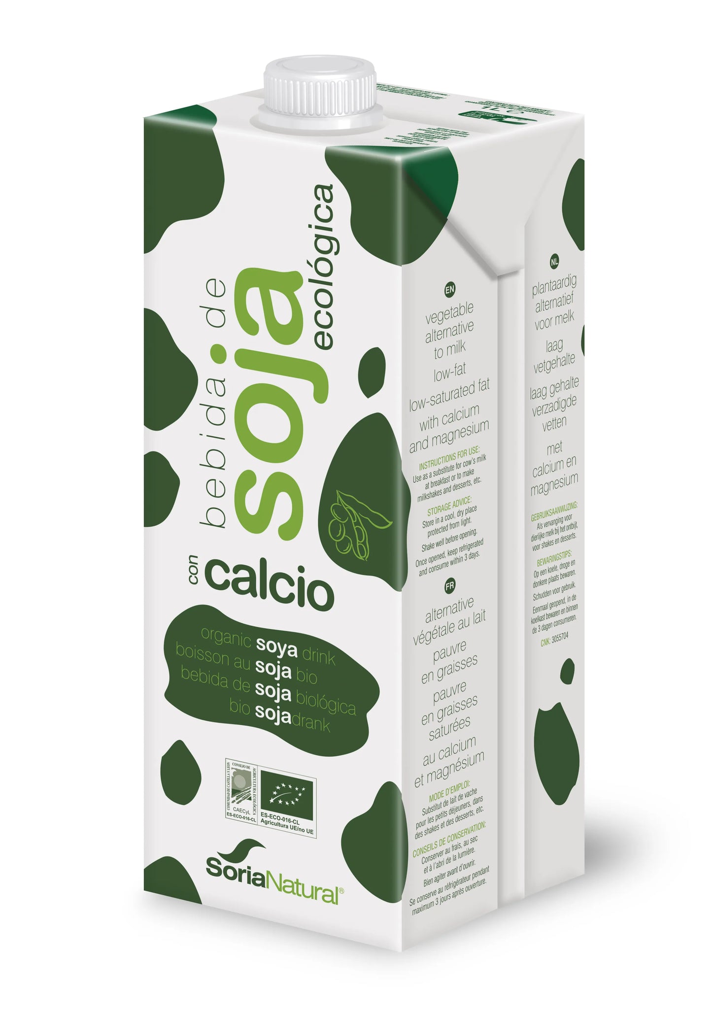 ALECOSOR ALECOSOR Pack Sojamilch Bio mit Calcium 6 x 1 Liter Kosmetik