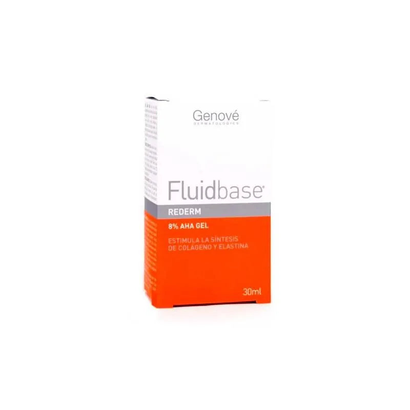 GENOVÉ GENOVÉ Fluidbase Rederm Gel 8 AHA 30 ml Gel mit 8% AHA für die Hautpflege Kosmetik