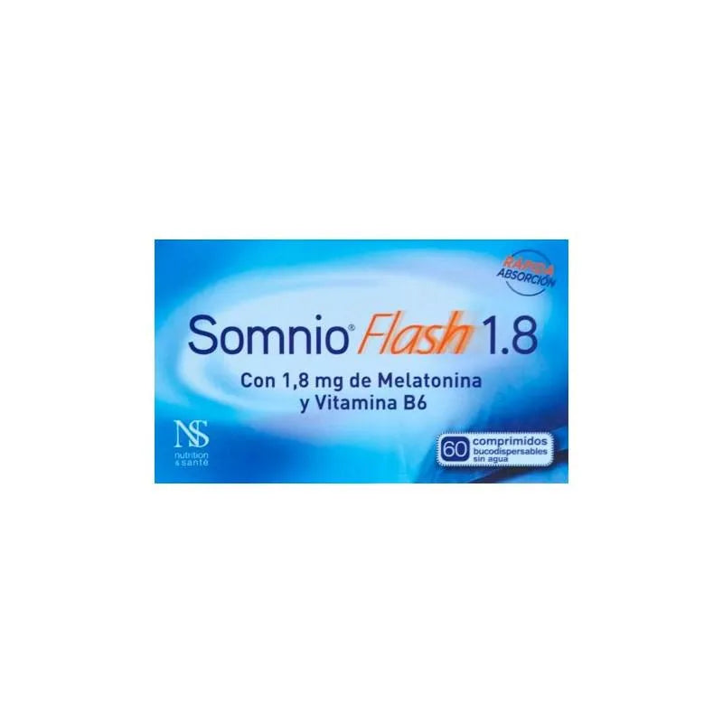 Nutricion and Santé Nutricion and Santé Somnio Flash 1,8 60 Comprimidos