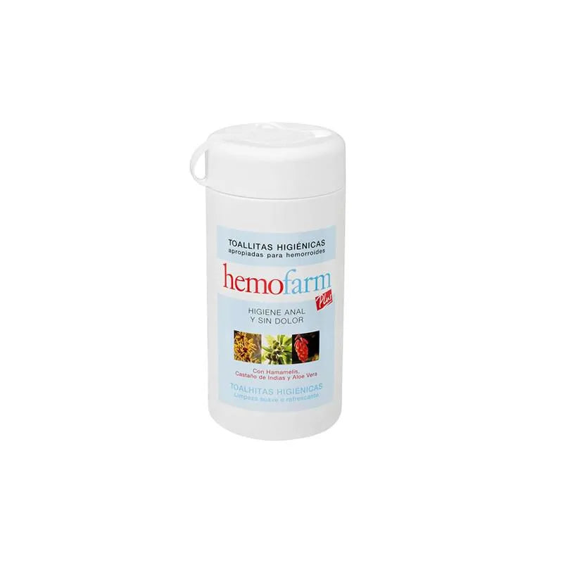HEMOFARM HEMOFARM Plus Feuchttücher im Bote 60 Stück Kosmetik