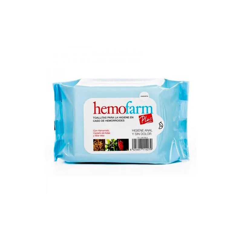 HEMOFARM HEMOFARM Plus Feuchttücher 20 Stück Umschläge Kosmetikpflege