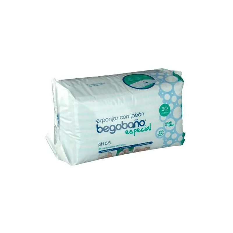 BEGOBAÑO Begobaño Jahisil Begobano Soapy Schwamm 30 Einheiten