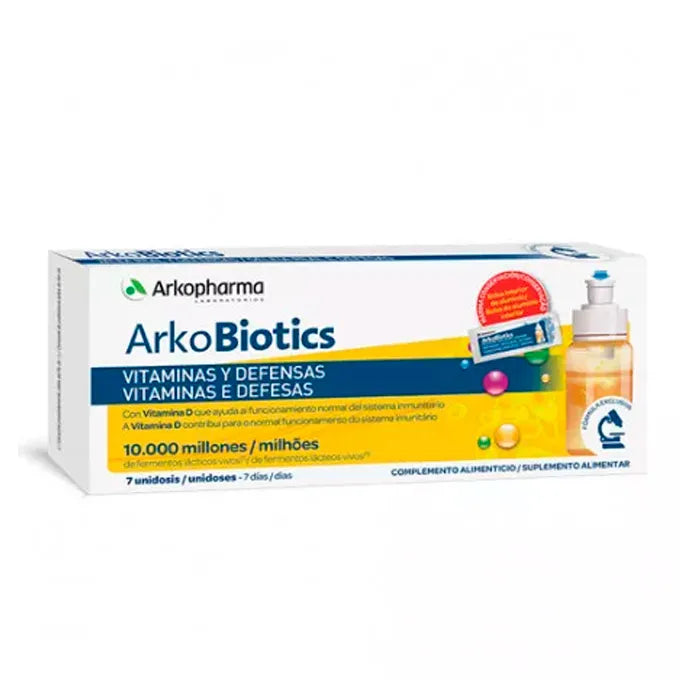 ARKOPHARMA ARKOPHARMA Arkoprobiotics Defensas für Erwachsene 7 Einheiten Probiotika Kosmetik