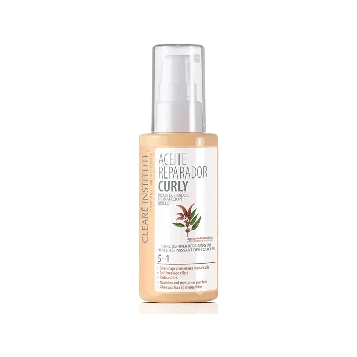 Clearé Institute Curly Curls Defined Curl Repair Oil Feuchtigkeitsglanz 50ml