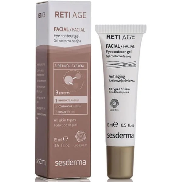 SESDERMA Sesderma Reti Age Eye Contour Gel 15 ml Augenpflege Gel Kosmetik