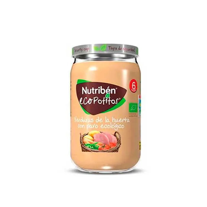 Nutribén Ecopotitos Gemüse und Pute 235g