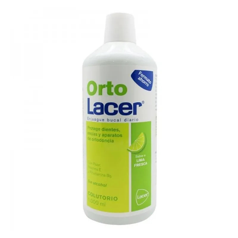 Ortolacer Mundspülung Frische Limette 1L