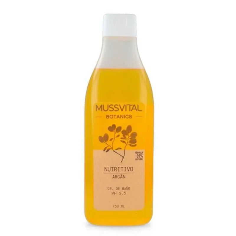 MUSSVITAL MUSSVITAL Botanics Bath Gel Argán 750 ml Badegel mit Arganöl Kosmetik