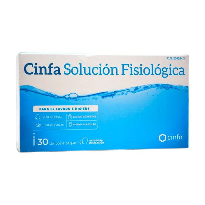 Cinfa Physiologische Lösung 20 Einheiten