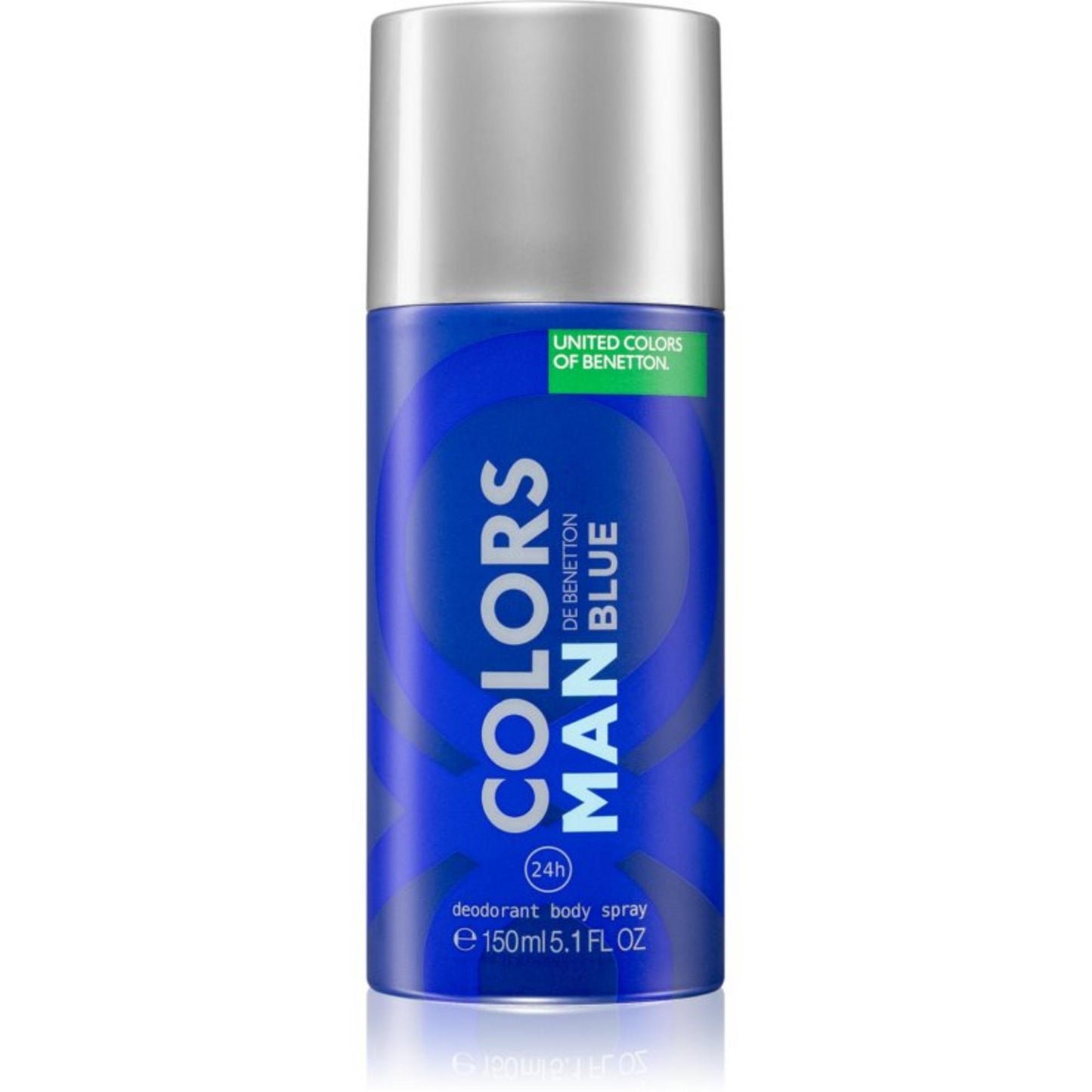 Benetton Benetton, Colors de Benetton Blue, Antitranspirant, Aromatisch, Deodorant Spray, Für Männer, 150 ml Regular