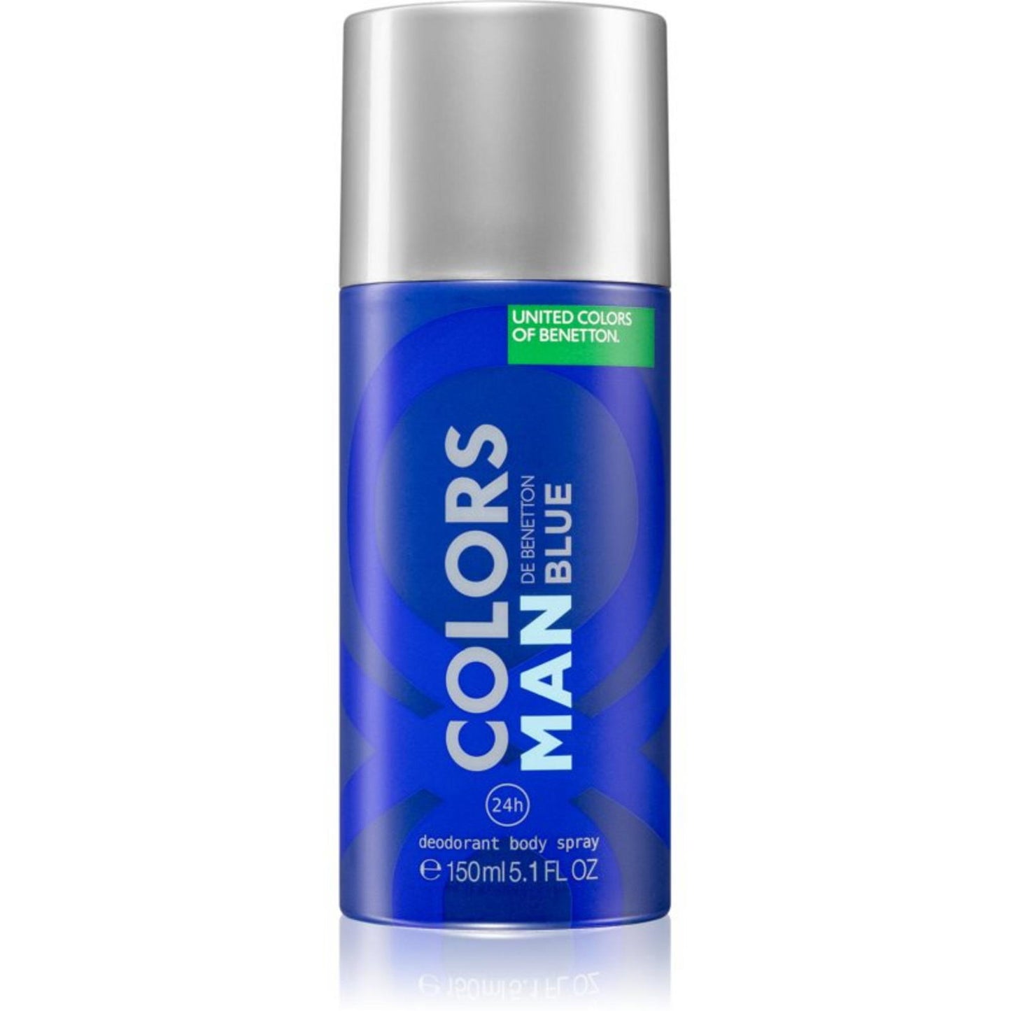 Benetton Benetton, Colors de Benetton Blue, Antitranspirant, Aromatisch, Deodorant Spray, Für Männer, 150 ml Regular
