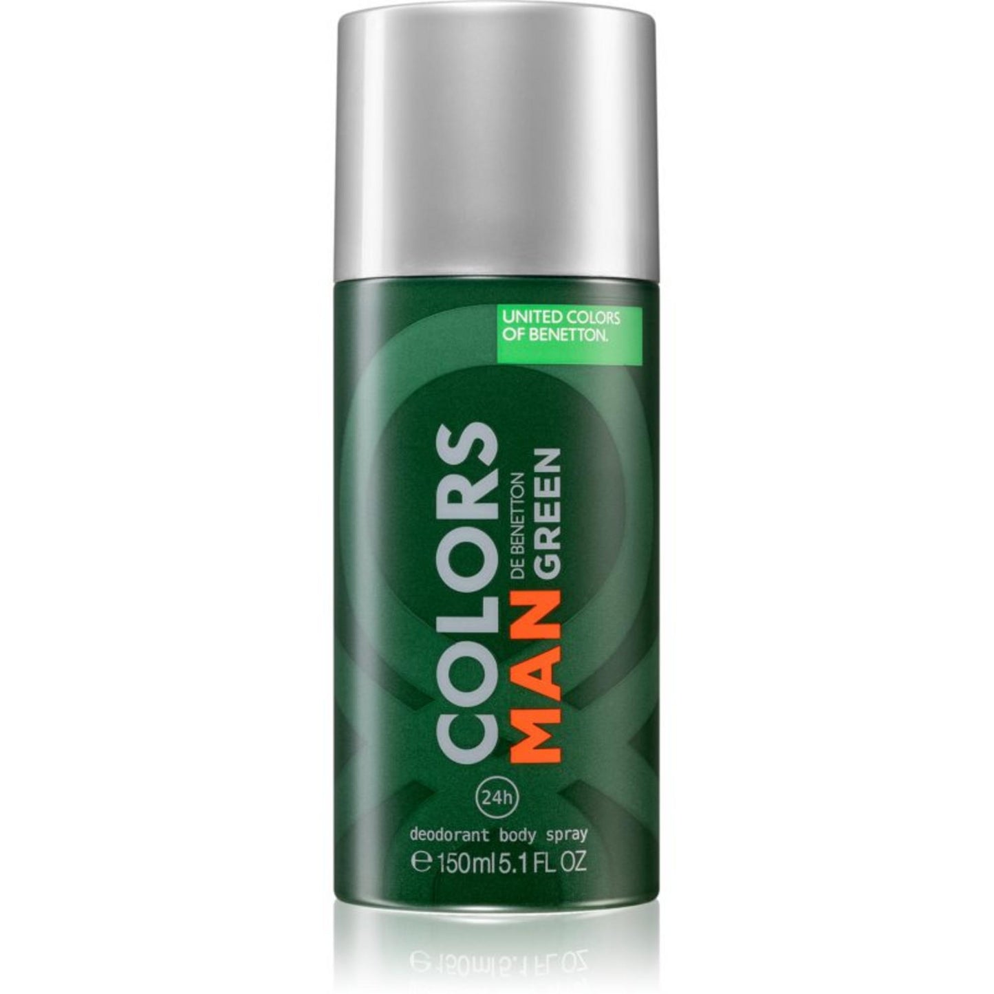 Benetton Benetton, Colors De Benetton Green, Antitranspirant, Dynamic, Deodorant Spray, Für Männer, 150 ml Regular