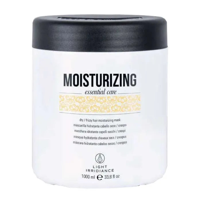LIGHT IRRIDIANCE Essential Care Moisturizing Maske für trockenes Haar 1000 ml Gesichtscreme