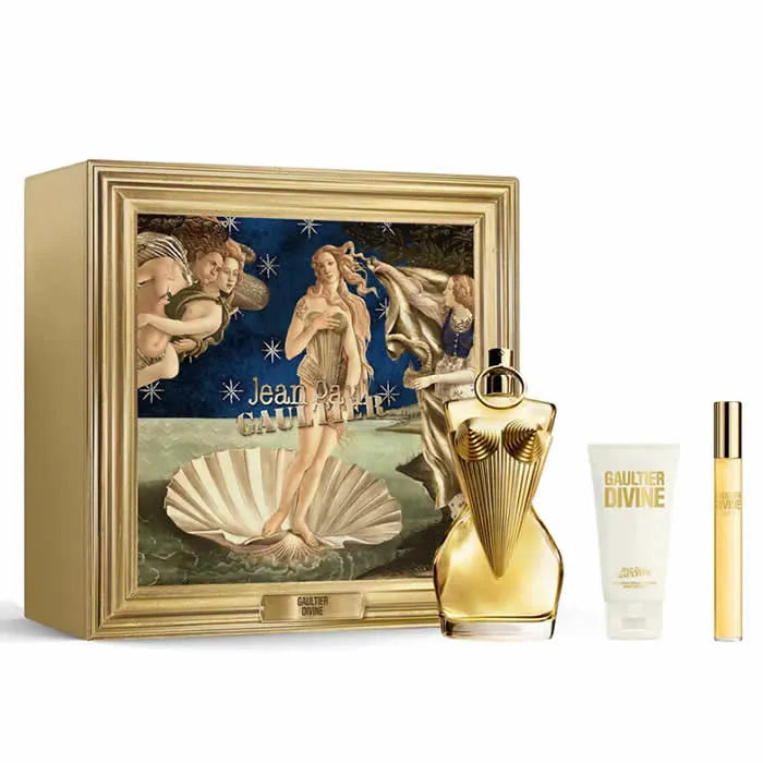 JEAN PAUL GAULTIER Jean Paul Gaultier Divine Eau de Parfum Spray 100 ml Set 3 Artikel Parfüm