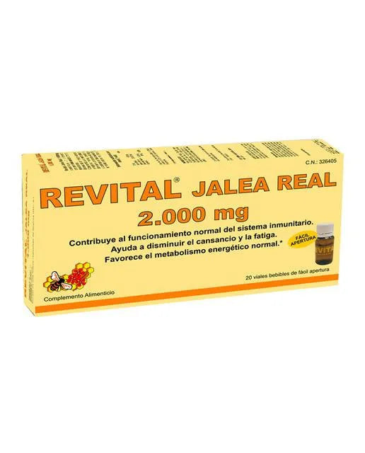 20 Viales Jalea Real Revital Pharma Otc