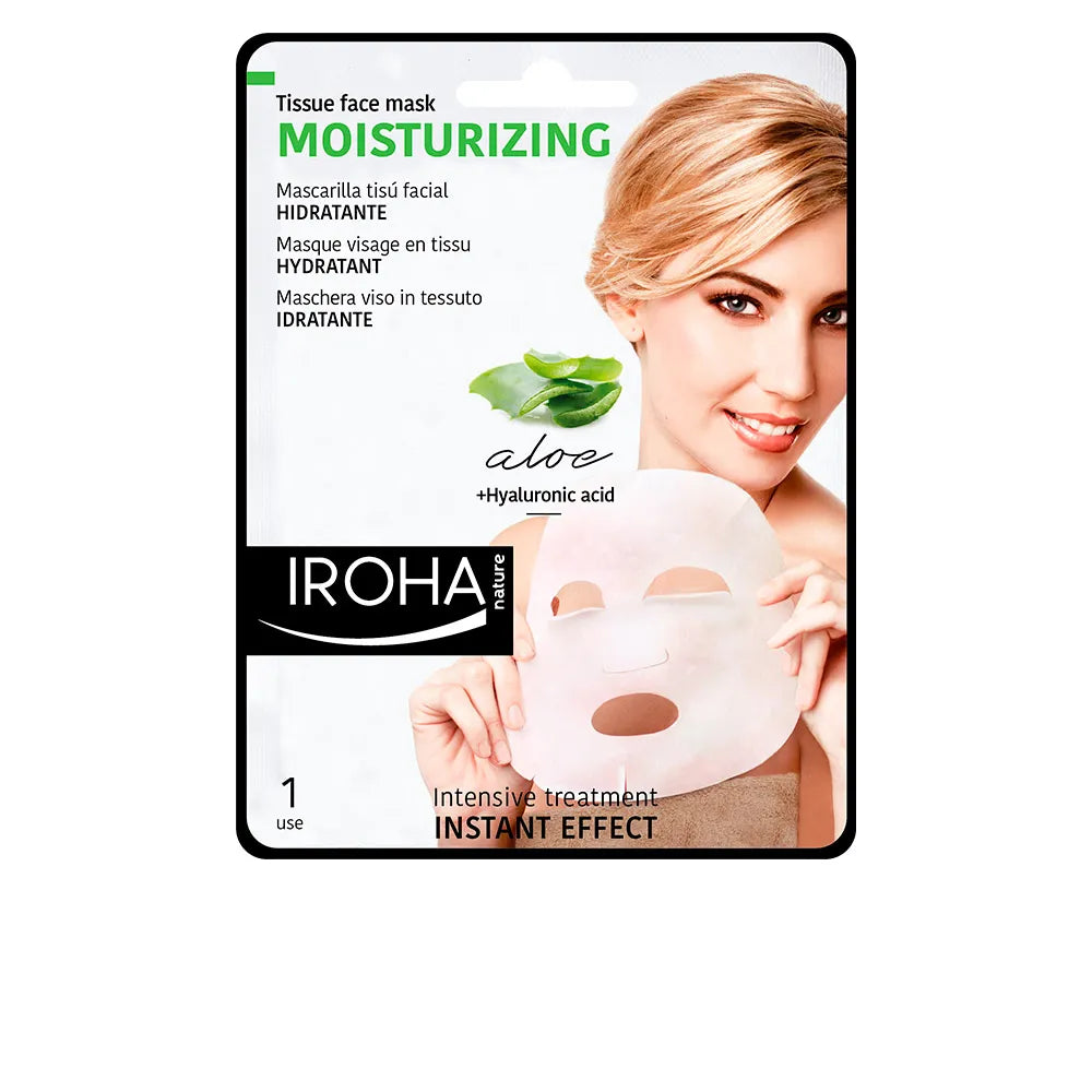 IROHA NATURE IROHA NATURE Feuchtigkeits-Gesichtsmaske Aloe Vera Tissue 1 Stück Gesichtscreme